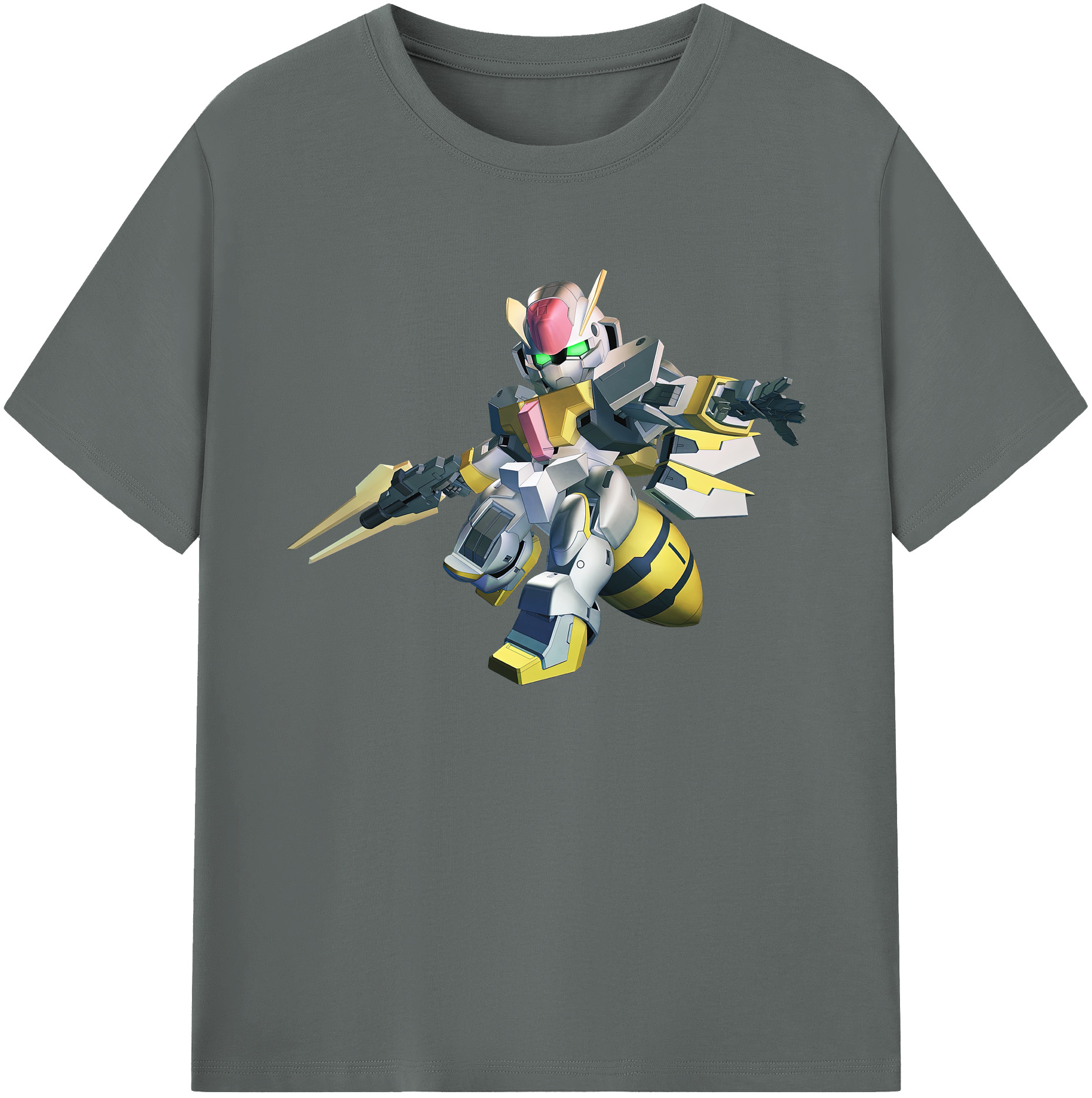 （画像用） 機動戦士ガンダム Mobile Suit Gundam 綿100％ メンズ半袖Tシャツ｜肌触りやわらか＆通気性
